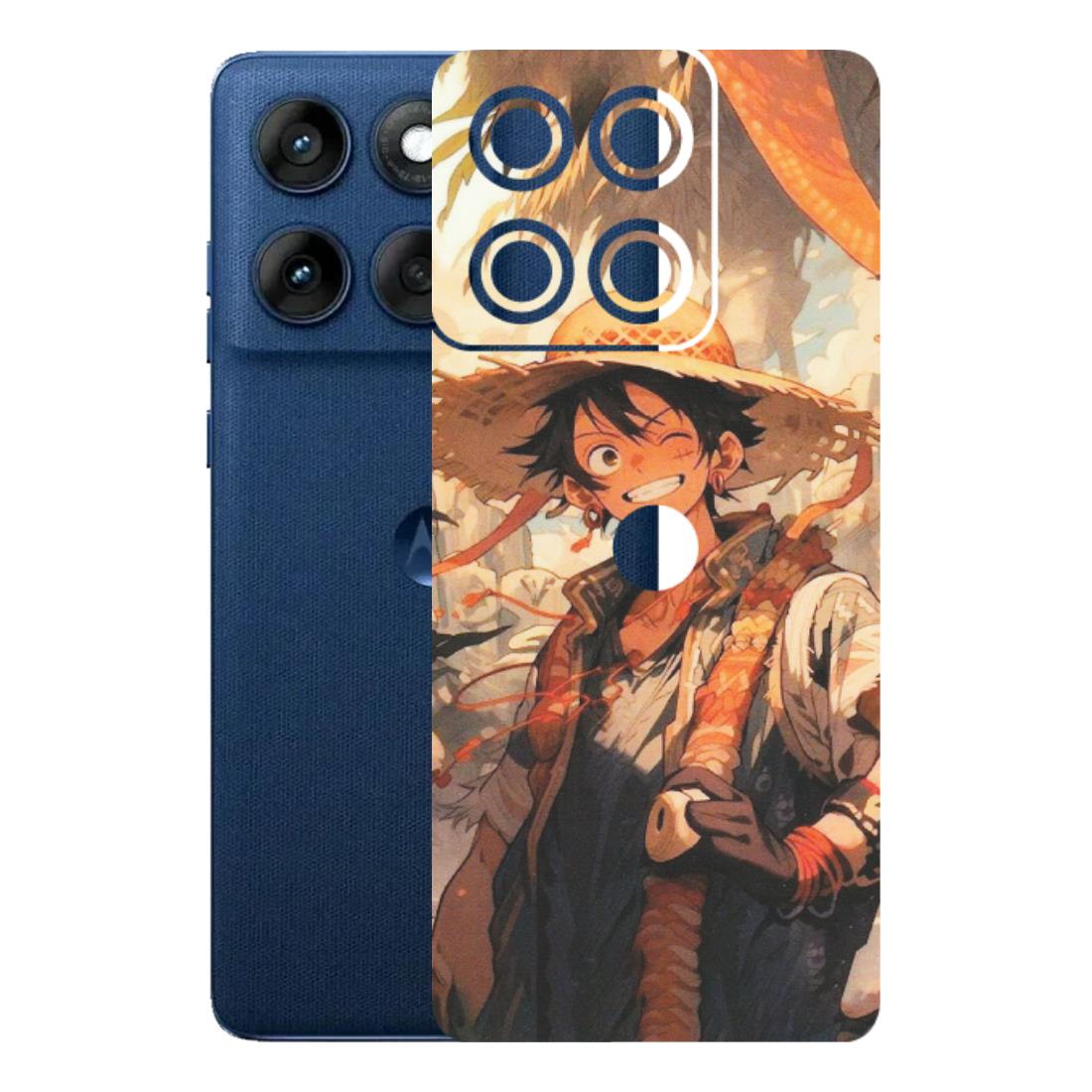 Motorola Phone Skins (All Models) - Anime Character Smile - Matte Finish (M-33) Motorola Edge 60