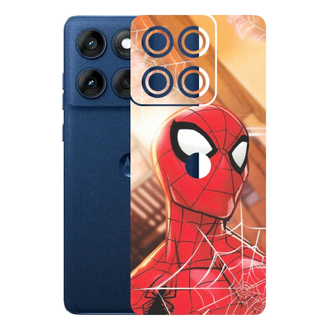 Motorola Phone Skins (All Models) - Spiderman Face New - Matte Finish (M-41) Motorola Edge 60
