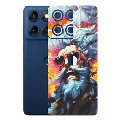 Motorola Phone Skins (All Models) - Daddy Cool Character - Matte Finish (M-43) Motorola Edge 60