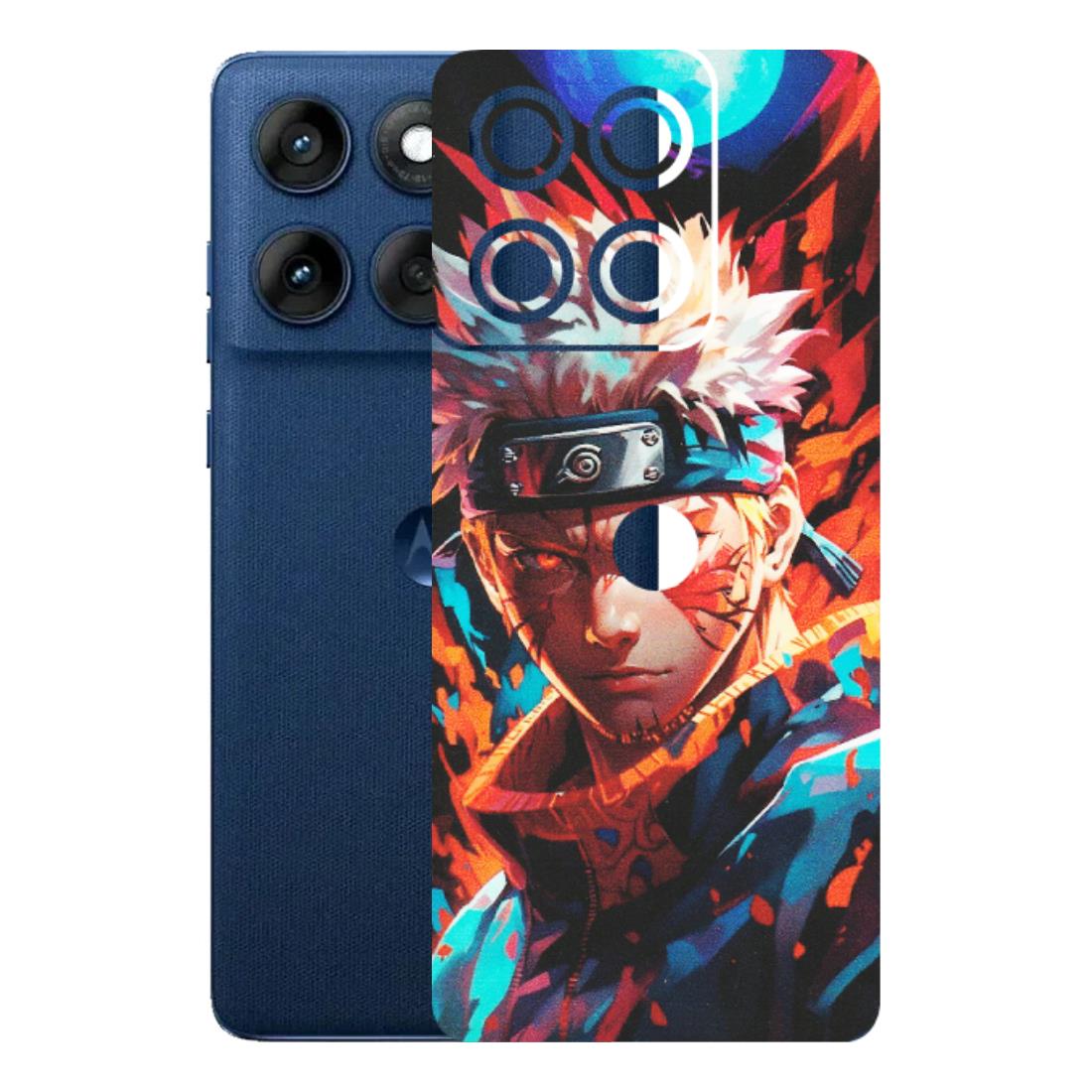 Motorola Phone Skins (All Models) - Anime Ferocious Character - Matte Finish (M-44) Motorola Edge 60