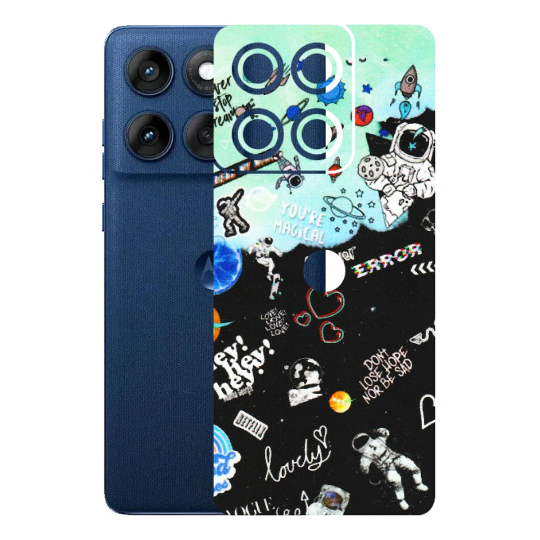 Motorola Phone Skins (All Models) - Living In A Space Dream - Matte Finish (M-46) Motorola Edge 60
