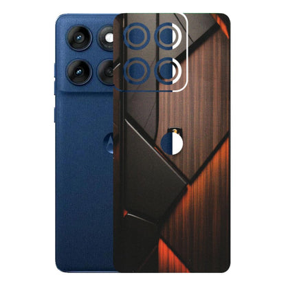 Motorola Phone Skins (All Models) - Lambo Beauty Wood Pattern Sober - Matte Finish (M-51) Motorola Edge 60