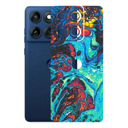 Motorola Phone Skins (All Models) - Majestic Galactic Marbel - Matte Finish (M-85) Motorola Edge 60