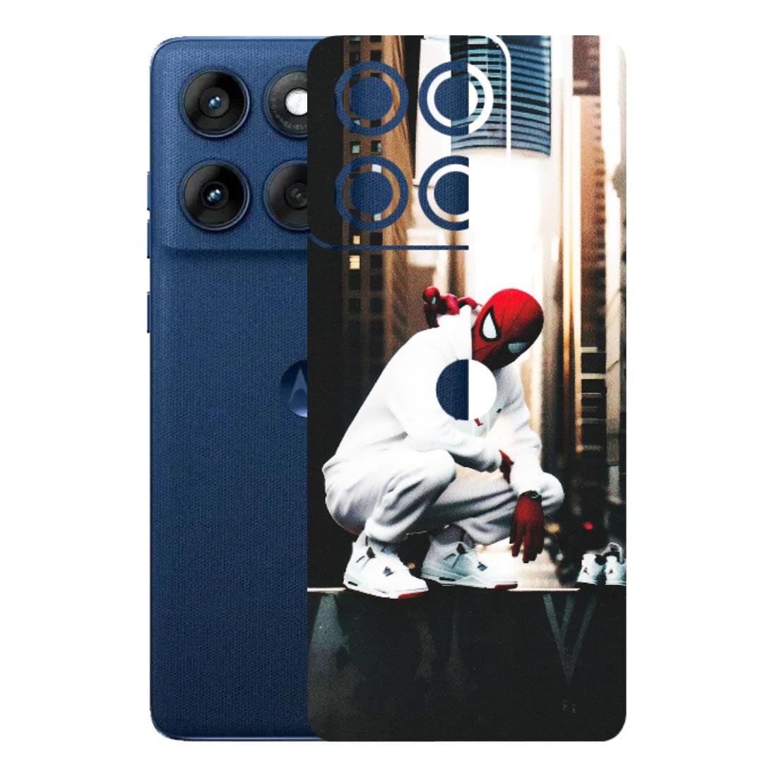 Motorola Phone Skins (All Models) - Sportsman Spider Man - Matte Finish (M-94) Motorola Edge 60