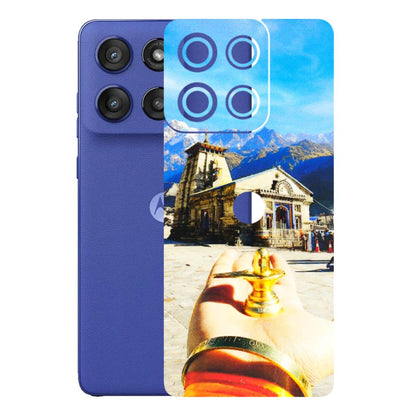 Motorola Phone Skins (All Models) - Beauty of Kedarnath - 3D Embossed Finish (L-108) Motorola Edge 60 Stylus