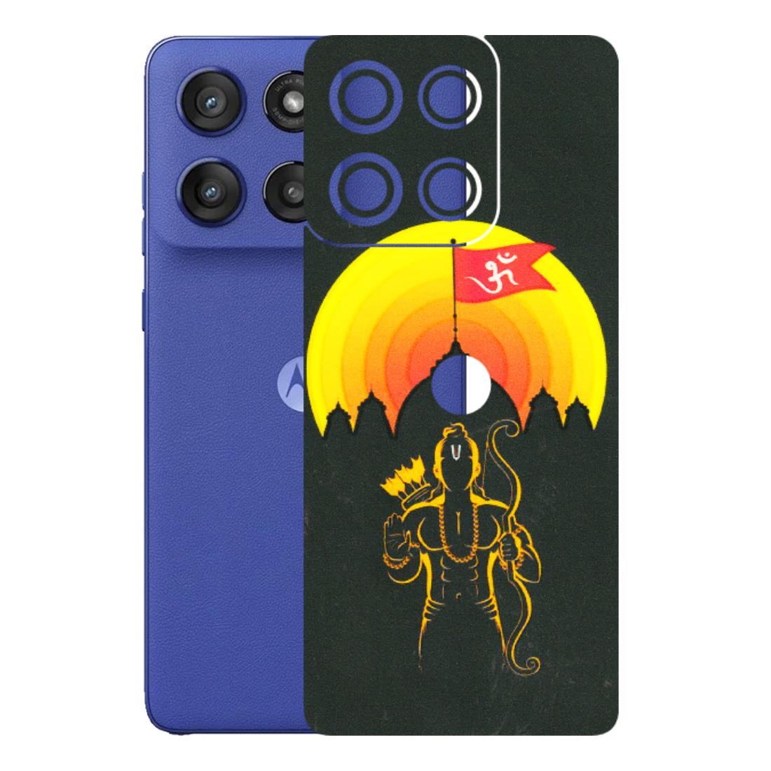 Motorola Phone Skins (All Models) - Lord Ram - 3D Embossed Finish (L-132) Motorola Edge 60 Stylus
