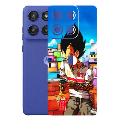Motorola Phone Skins (All Models) - Vegeta - 3D Embossed Finish (L-136) Motorola Edge 60 Stylus