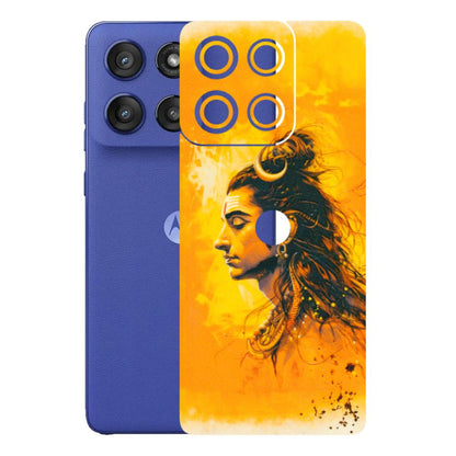 Motorola Phone Skins (All Models) - Shiv Shakti - 3D Embossed Finish (L-14) Motorola Edge 60 Stylus
