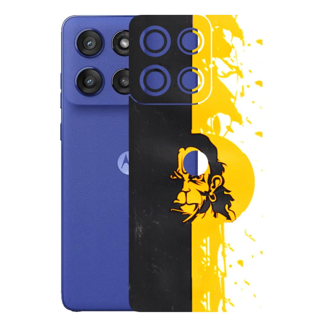 Motorola Phone Skins (All Models) - Bajrangbali - 3D Embossed Finish (L-151) Motorola Edge 60 Stylus
