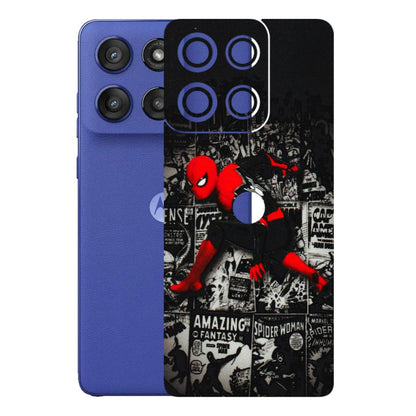 Motorola Phone Skins (All Models) - SpiderMan New - 3D Embossed Finish (L-162) Motorola Edge 60 Stylus