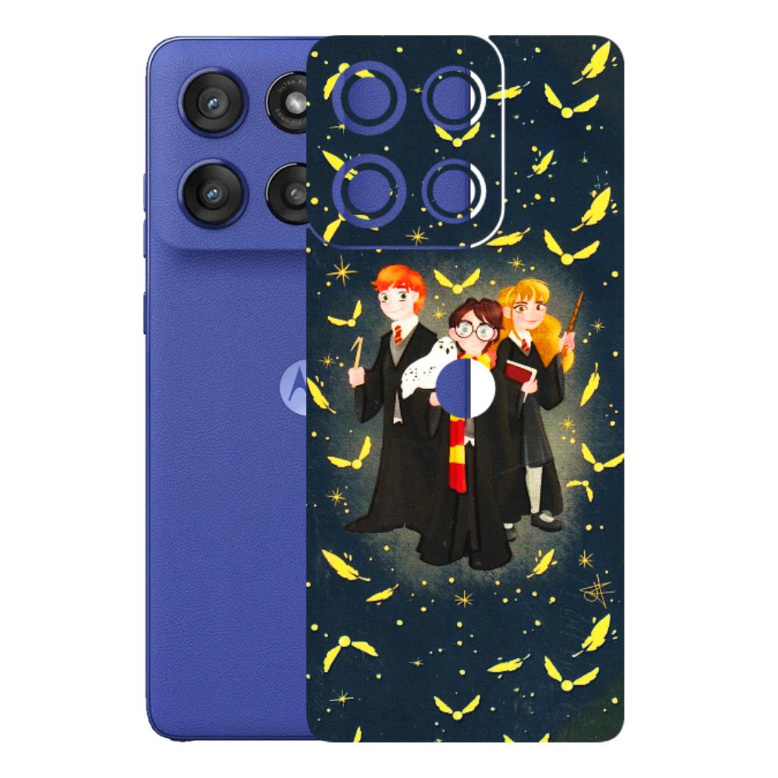 Motorola Phone Skins (All Models) - Harry Potter - 3D Embossed Finish (L-183) Motorola Edge 60 Stylus