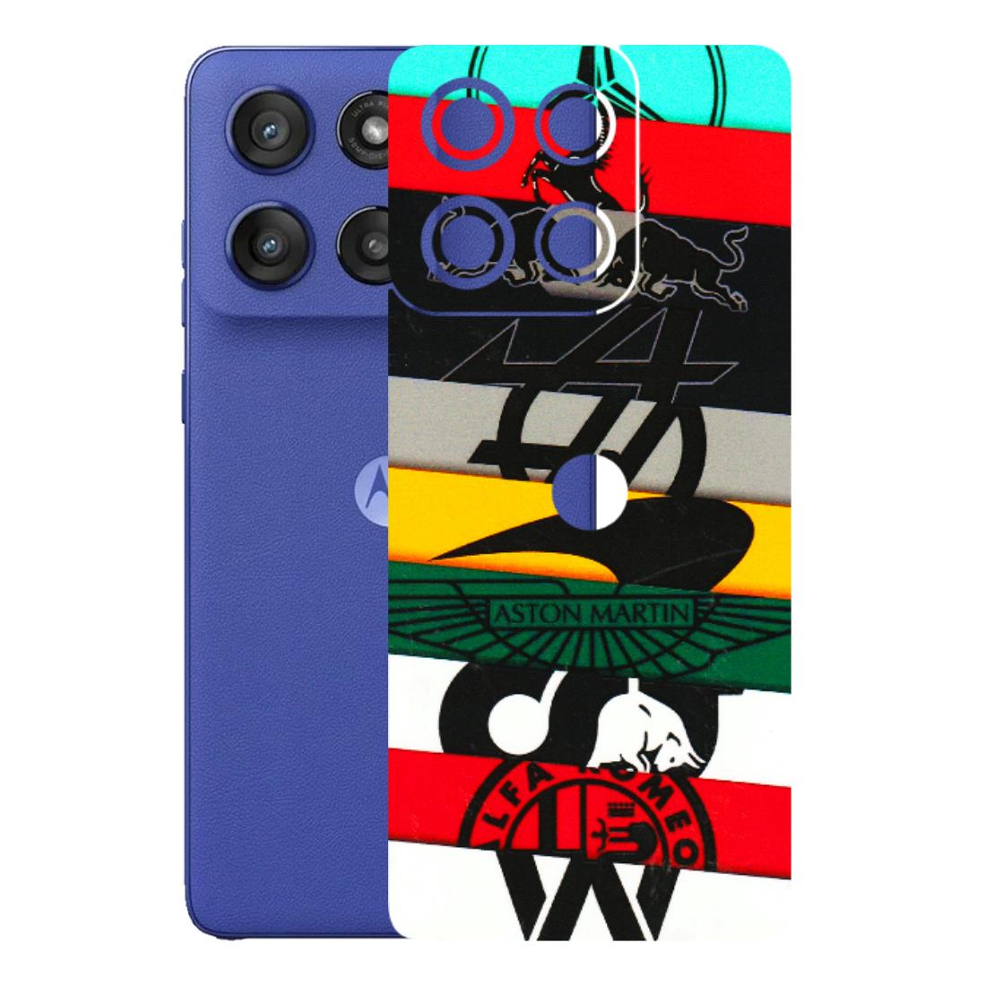 Motorola Phone Skins (All Models) - Multi Designer Brands - 3D Embossed Finish (L-187) Motorola Edge 60 Stylus