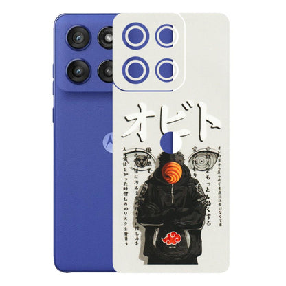Motorola Phone Skins (All Models) - Obito Anime Eye - 3D Embossed Finish (L-19) Motorola Edge 60 Stylus