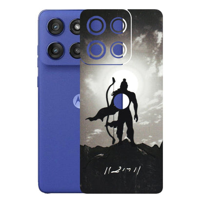 Motorola Phone Skins (All Models) - Jai Siya Ram - 3D Embossed Finish (L-200) Motorola Edge 60 Stylus