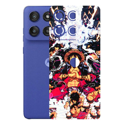 Motorola Phone Skins (All Models) - Luffy Anime Character - 3D Embossed Finish (L-203) Motorola Edge 60 Stylus