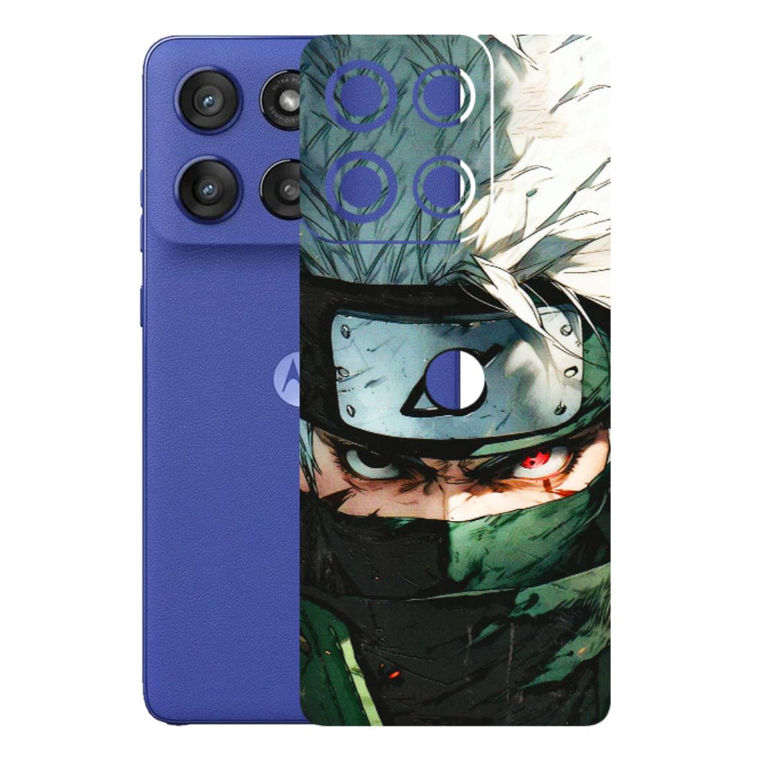 Motorola Phone Skins (All Models) - Kakashi Red Eye Focus - 3D Embossed Finish (L-227) Motorola Edge 60 Stylus