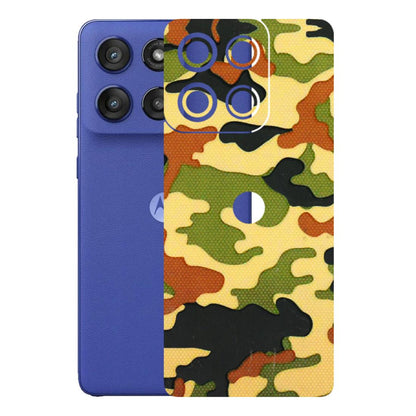 Motorola Phone Skins (All Models) - Indian Military - 3D Embossed Finish (L-234) Motorola Edge 60 Stylus