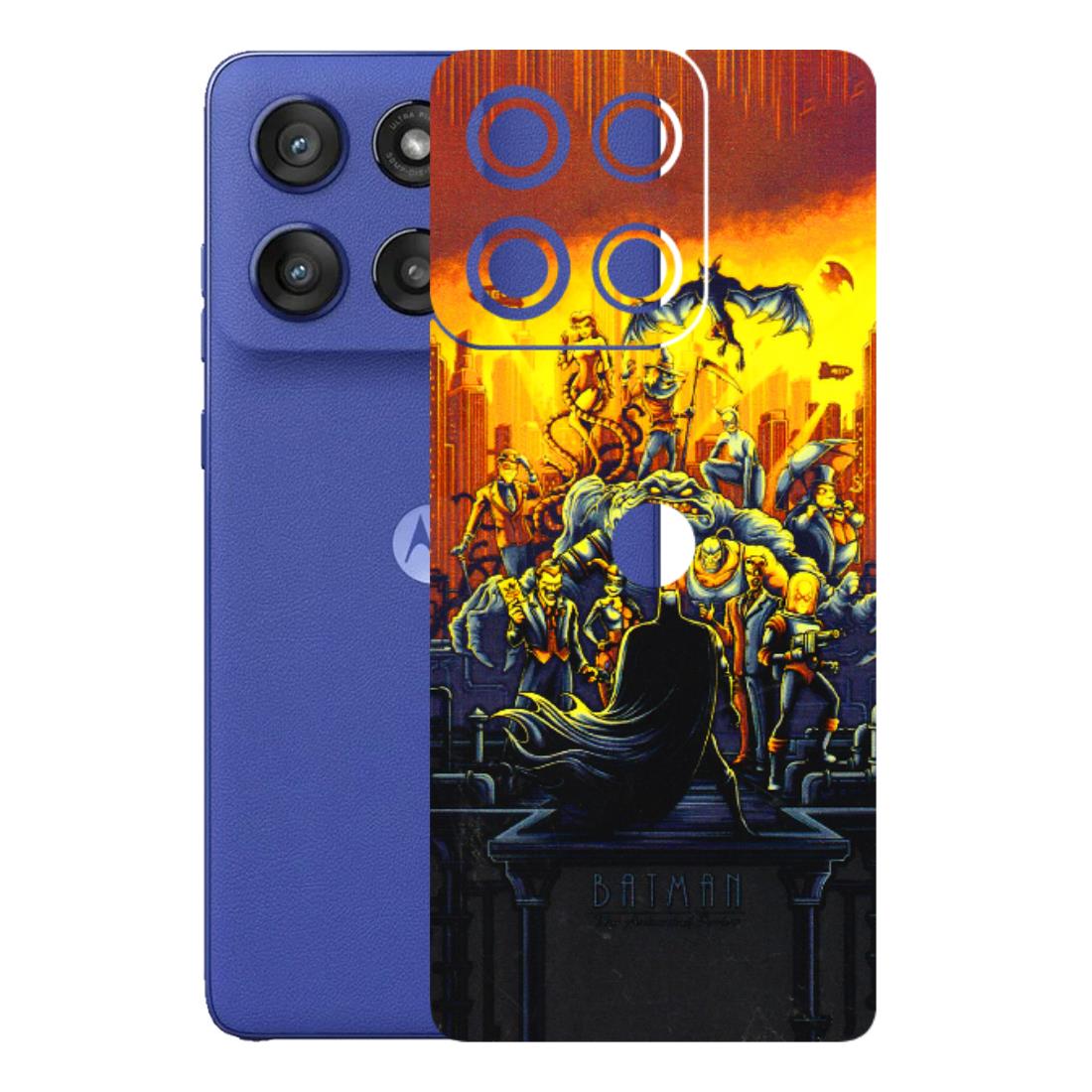 Motorola Phone Skins (All Models) - Games Doodles - 3D Embossed Finish (L-24) Motorola Edge 60 Stylus