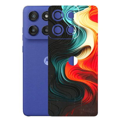 Motorola Phone Skins (All Models) - The Silky Swirl - 3D Embossed Finish (L-240) Motorola Edge 60 Stylus