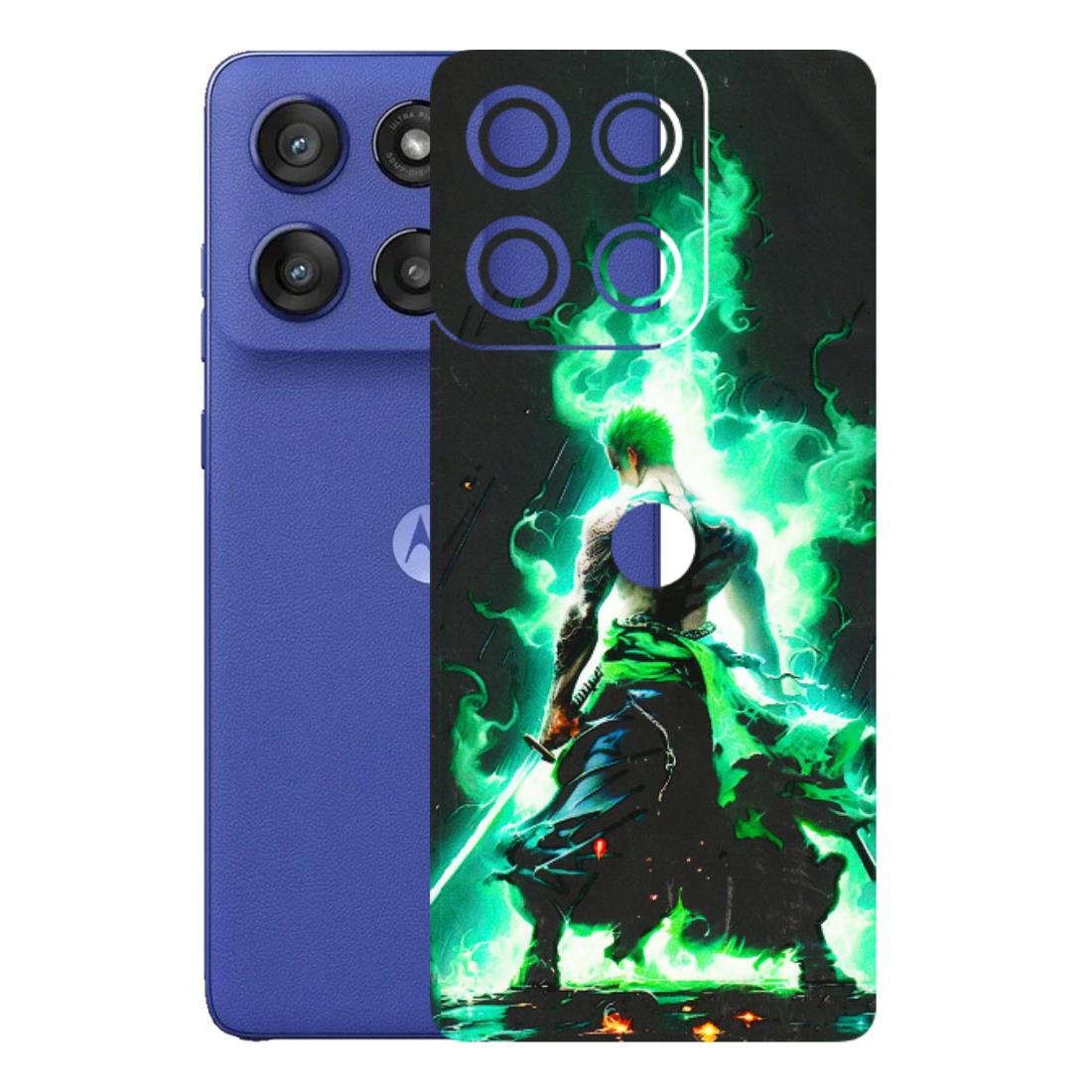 Motorola Phone Skins (All Models) - Zoro Sword - 3D Embossed Finish (L-241) Motorola Edge 60 Stylus