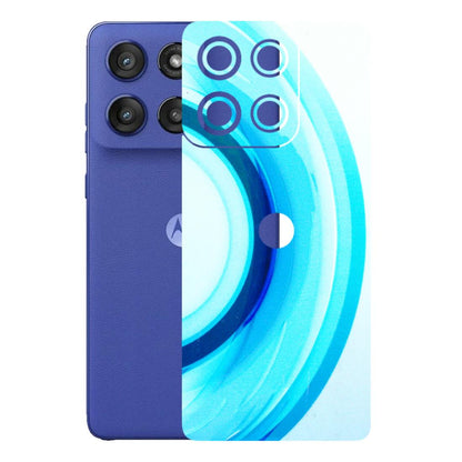 Motorola Phone Skins (All Models) - The Blue Curve - 3D Embossed Finish (L-244) Motorola Edge 60 Stylus