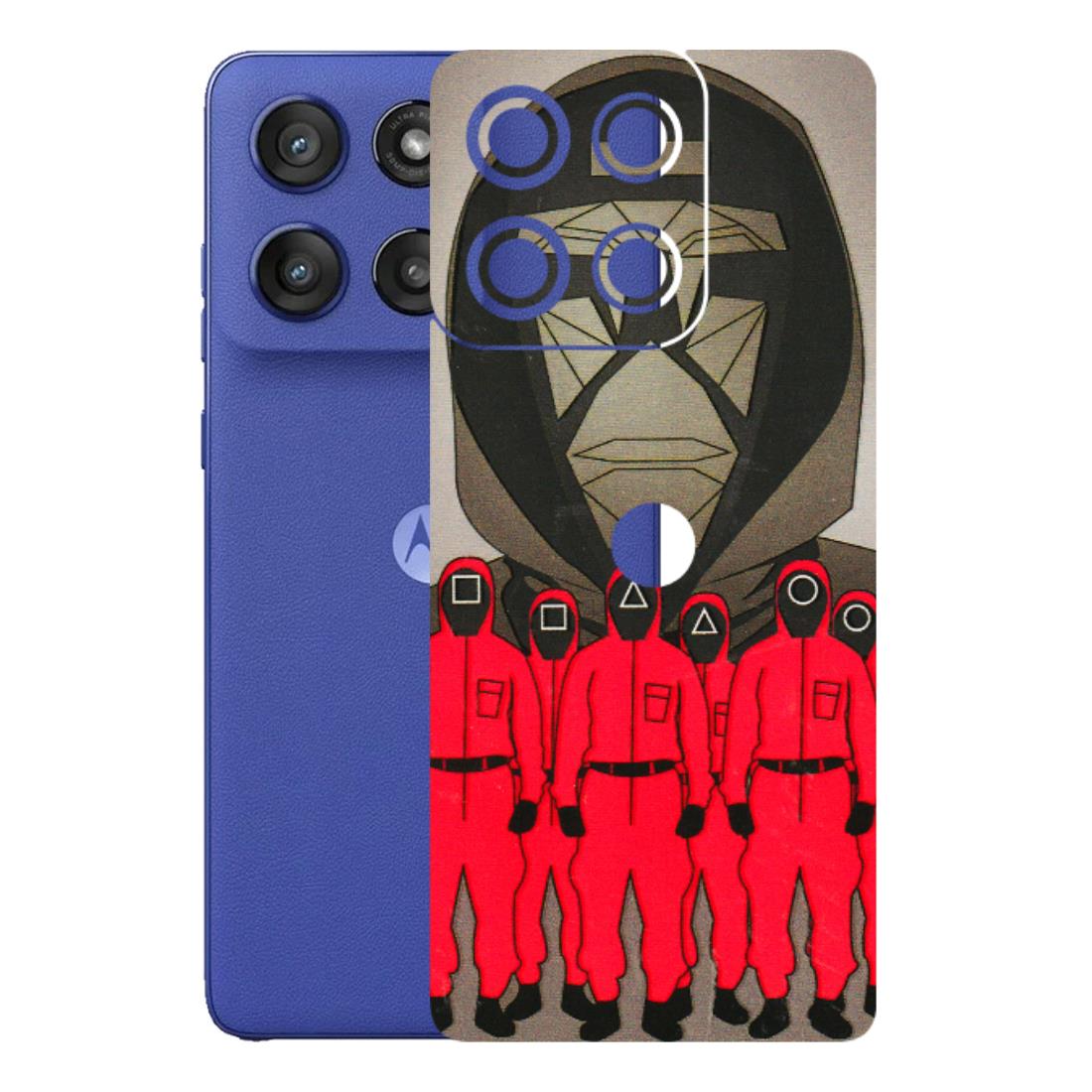 Motorola Phone Skins (All Models) - Squid Game Hero - 3D Embossed Finish (L-245) Motorola Edge 60 Stylus