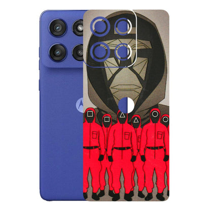 Motorola Phone Skins (All Models) - Squid Game Hero - 3D Embossed Finish (L-245) Motorola Edge 60 Stylus