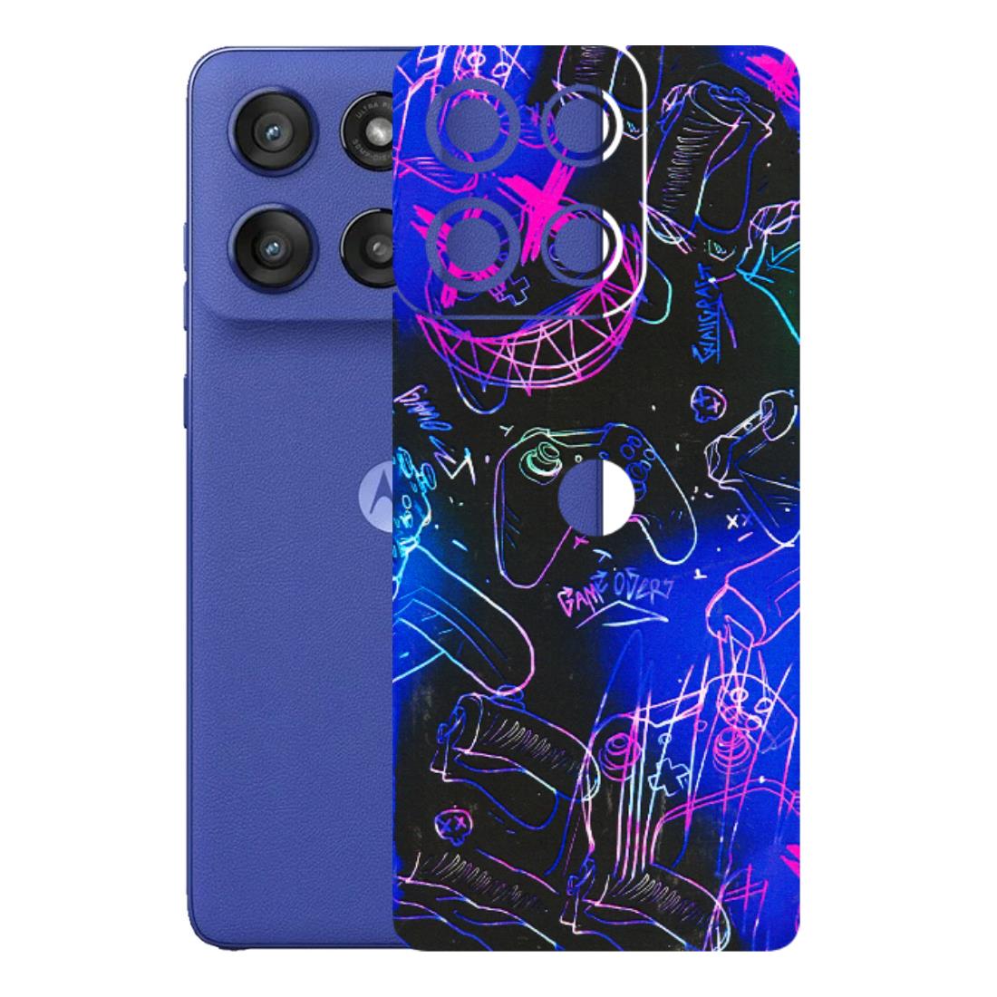 Motorola Phone Skins (All Models) - Gamers Paradise - 3D Embossed Finish (L-258) Motorola Edge 60 Stylus