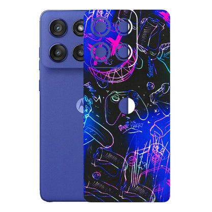 Motorola Phone Skins (All Models) - Gamers Paradise - 3D Embossed Finish (L-258) Motorola Edge 60 Stylus