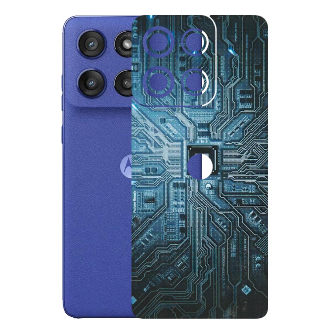 Motorola Phone Skins (All Models) - Original Circuit - 3D Embossed Finish (L-267) Motorola Edge 60 Stylus