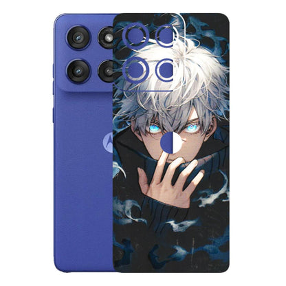 Motorola Phone Skins (All Models) - New Jujutsu Kaisen Anime - 3D Embossed Finish (L-313) Motorola Edge 60 Stylus