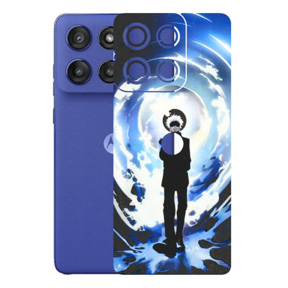 Motorola Phone Skins (All Models) - Jujustu Kaisen Anime Manga - 3D Embossed Finish (L-317) Motorola Edge 60 Stylus