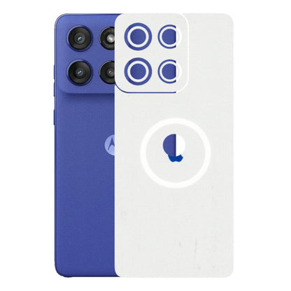 Motorola Phone Skins (All Models) - iPhone Magsafe Logo - 3D Embossed Finish (L-320) Motorola Edge 60 Stylus