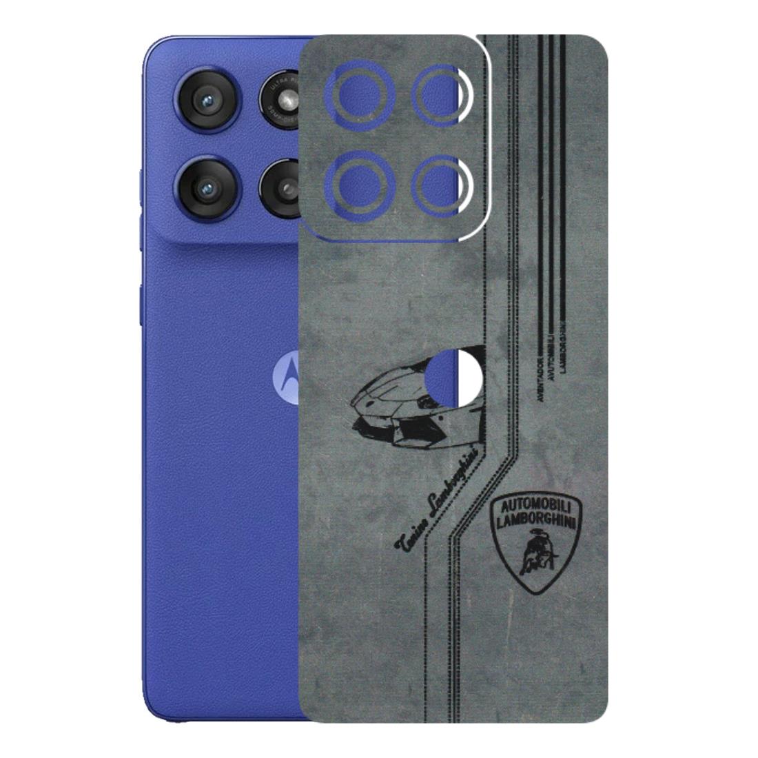 Motorola Phone Skins (All Models) - New Lamborgini Aventador - 3D Embossed Finish (L-321) Motorola Edge 60 Stylus