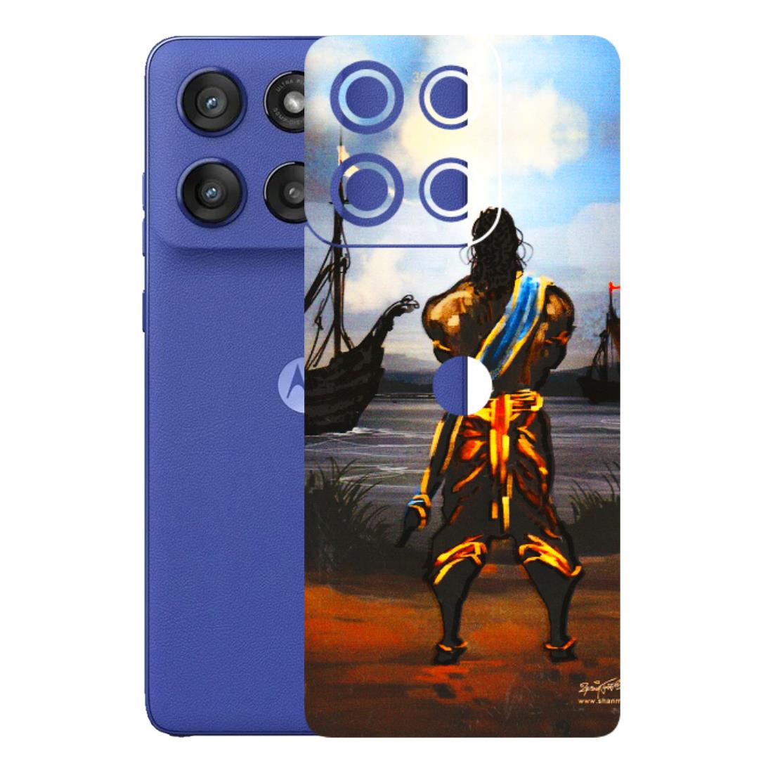 Motorola Phone Skins (All Models) - Heavenly God Figure - 3D Embossed Finish (L-34) Motorola Edge 60 Stylus