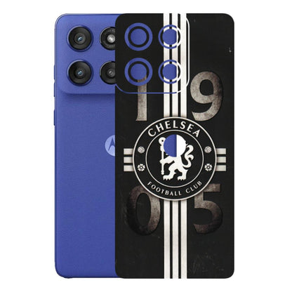 Motorola Phone Skins (All Models) - Chelsea Fan Club - 3D Embossed Finish (L-36) Motorola Edge 60 Stylus