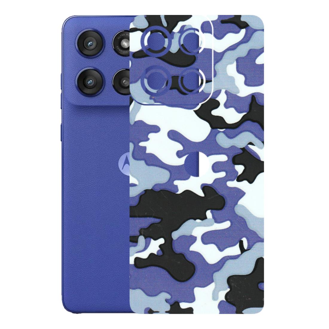 Motorola Phone Skins (All Models) - Powerfull Military Camoflauge - 3D Embossed Finish (L-49) Motorola Edge 60 Stylus