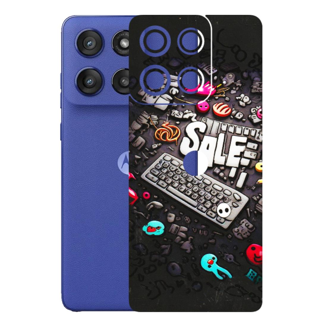 Motorola Phone Skins (All Models) - Gadgets Sale - 3D Embossed Finish (L-50) Motorola Edge 60 Stylus