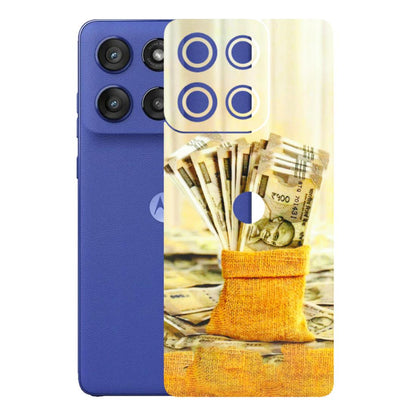 Motorola Phone Skins (All Models) - Show Me The Money - 3D Embossed Finish (L-52) Motorola Edge 60 Stylus