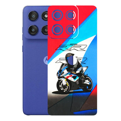 Motorola Phone Skins (All Models) - Bikers Love - 3D Embossed Finish (L-58) Motorola Edge 60 Stylus