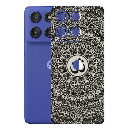 Motorola Phone Skins (All Models) - Aum Elegant Mandala - 3D Embossed Finish (L-62) Motorola Edge 60 Stylus