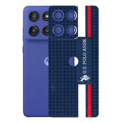 Motorola Phone Skins (All Models) - US POLO Designer Brand - 3D Embossed Finish (L-65) Motorola Edge 60 Stylus