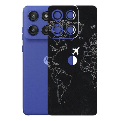 Motorola Phone Skins (All Models) - Never Ending Travel - 3D Embossed Finish (L-79) Motorola Edge 60 Stylus