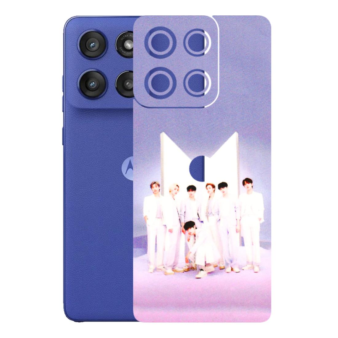 Motorola Phone Skins (All Models) - BTS - 3D Embossed Finish (L-94) Motorola Edge 60 Stylus