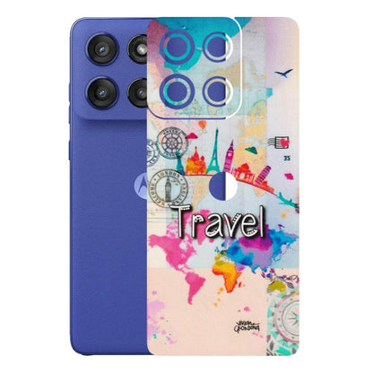 Motorola Phone Skins (All Models) - Travel The Wonders - Matte Finish (M-108) Motorola Edge 60 Stylus