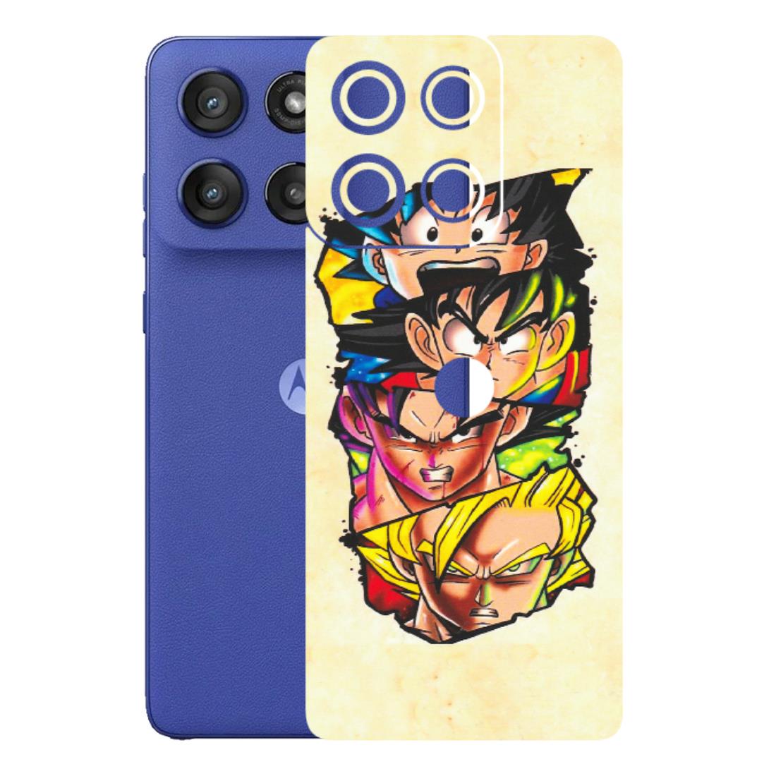 Motorola Phone Skins (All Models) - Angry Multi Anime - Matte Finish (M-113) Motorola Edge 60 Stylus