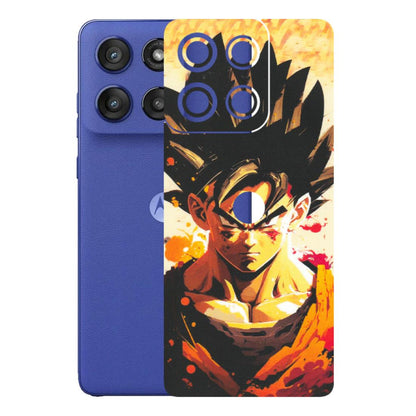 Motorola Phone Skins (All Models) - Angry Goku - Matte Finish (M-12) Motorola Edge 60 Stylus