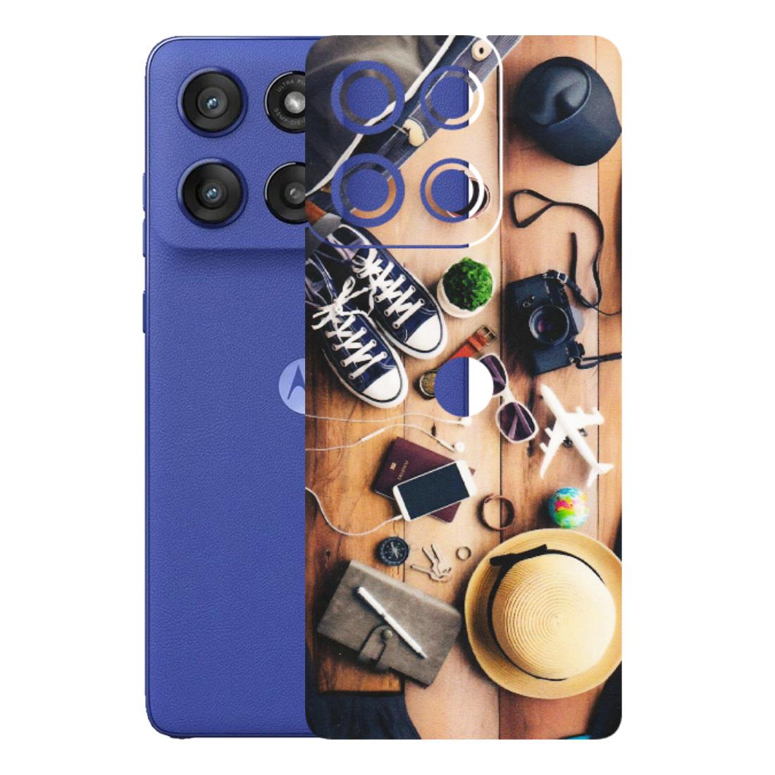 Motorola Phone Skins (All Models) - Travel Wanderlust - Matte Finish (M-133) Motorola Edge 60 Stylus