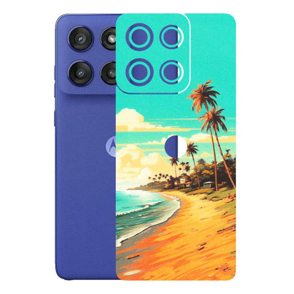 Motorola Phone Skins (All Models) - Miami Beach - Matte Finish (M-136) Motorola Edge 60 Stylus