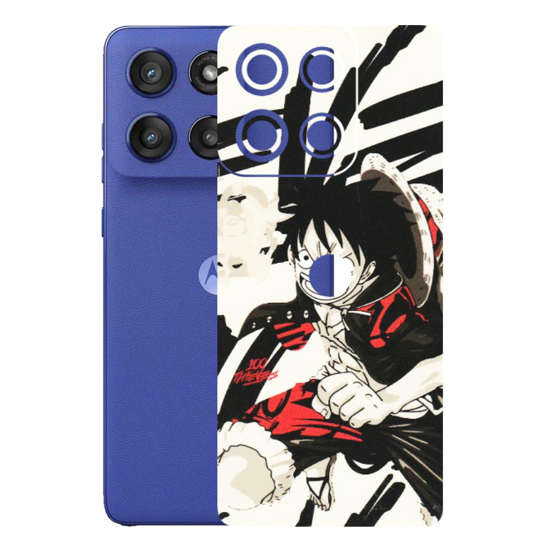Motorola Phone Skins (All Models) - Monkey D.Luffy Manga Anime - Matte Finish (M-145) Motorola Edge 60 Stylus